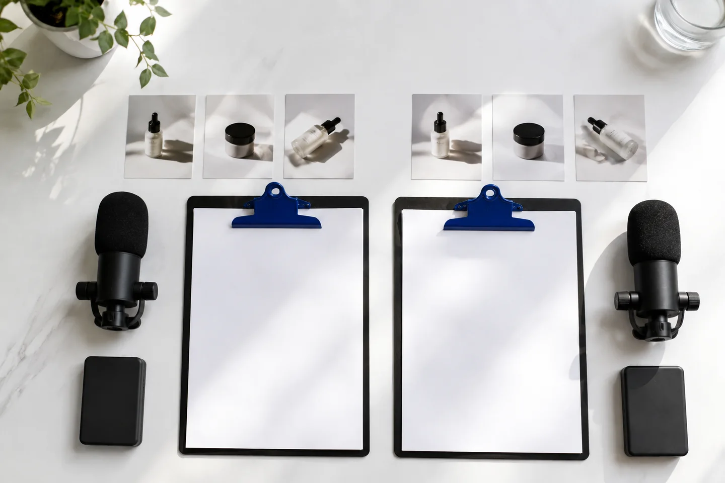 Two matching deliverable bundles accompany blank quote sheets.